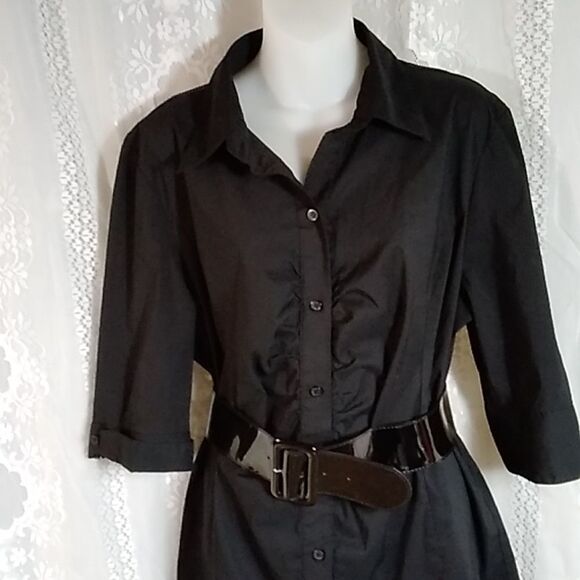 VTG, Y2Y MIXIT STRECH WOMEN'S MINI DRESS SIZE XL BELT NOT INCLUDED - Picture 2 of 16